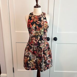 Leifsdottir Black and Multicolor Dress from Anthropologie